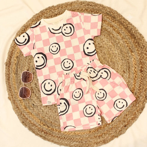 Bachpan kids wear New born casual wear set- Pink
