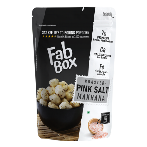 Fabbox Pink Salt Makhanas Himalayan