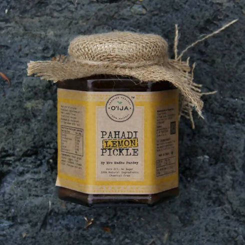 O'Ija Pahadi Lemon Pickle Sugar Free