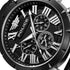 Police Quartz Multifunction Black Dial Black Leather Strap Watch For Men