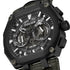 Police Multifunction Black Dial Leather Strap Watch For Men