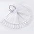 Shills Professional NAIL STAND Pop Nail Stick Clear Round