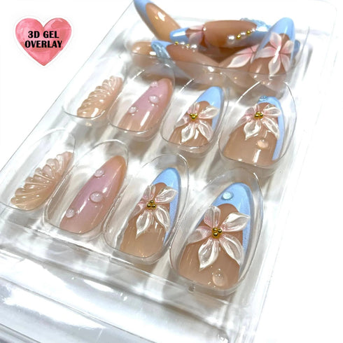 Boujee Beauty Press On Nails Bliss 3D