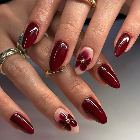 Boujee Beauty Press On Nails Daisy