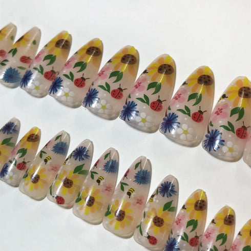 Boujee Beauty Press On Nails Floral