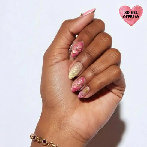 Boujee Beauty Press On Nails Goa 3D