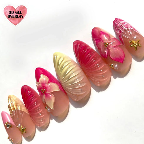 Boujee Beauty Press On Nails Goa 3D