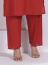 Miravan Womens Brown Straight Kurta Set