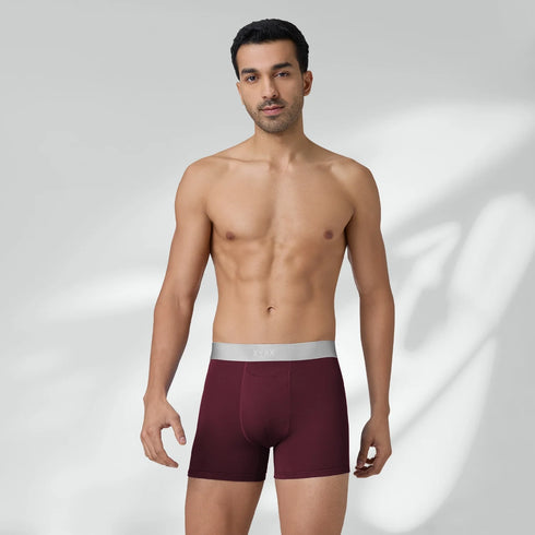 XYXX Illuminati Modal Trunks Dark Maroon