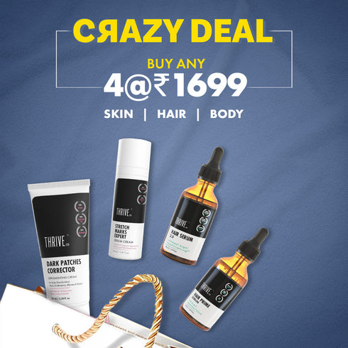 Thriveco BUY ANY 4 PRODUCTS 1699 PACK OF 4