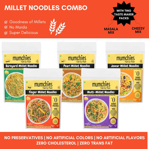 Mumchies Millet Mania Noodles Combo