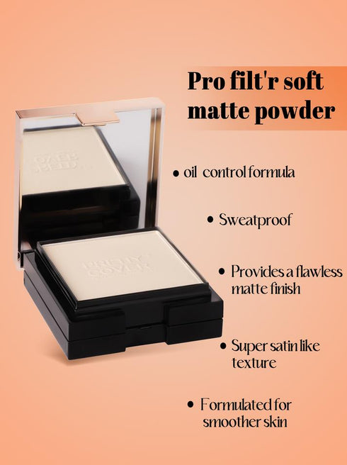 Pretty Cover Pro Filt'R Soft Matte Powder Spf 15+++