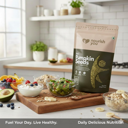 Nourish You Pumpkin seeds | Zinc Rich | Magnesium Rich