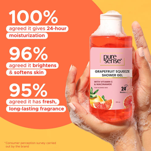PureSense Grapefruit Squeeze Shower Gel