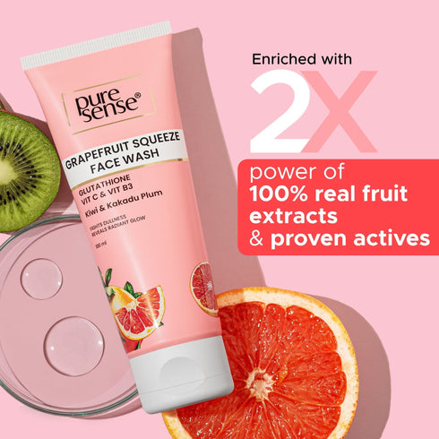 PureSense Grapefruit Squeeze Face Wash