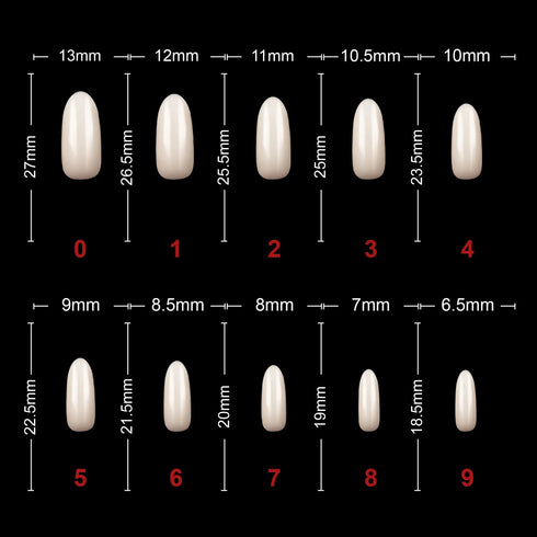 Shills Professional Soft Gel Oval Tip-PT11-NATURAL