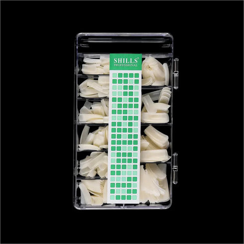 Shills Professional Soft Gel Half Cover Tip-PT13-NATURAL