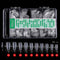 Shills Professional Soft Gel Matte Waterdrop Tips-PT17-CLEAR