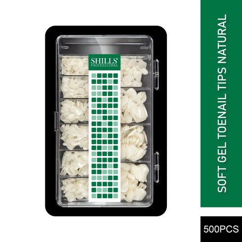 Shills Professional Soft Gel Toenail Tips-PT24-NATURAL