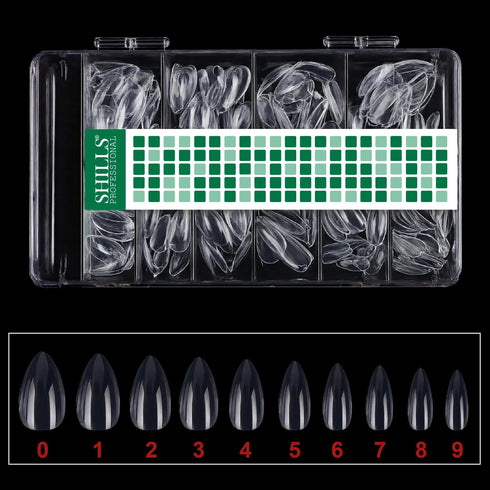 Shills Professional Soft Gel Tips-PT27-CLEAR