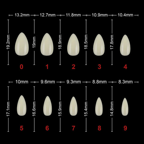 Shills Professional Soft Gel Tips-PT27-NATURAL