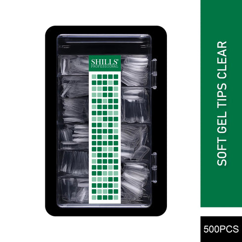 Shills Professional Soft Gel Tips-PT30-CLEAR
