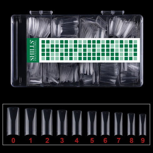 Shills Professional Soft Gel Tips-PT30-CLEAR