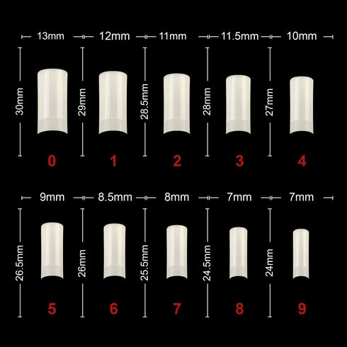 Shills Professional Soft Gel Tips-PT30-NATURAL
