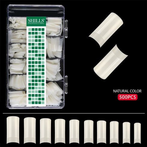 Shills Professional Soft Gel Tips-PT30-NATURAL