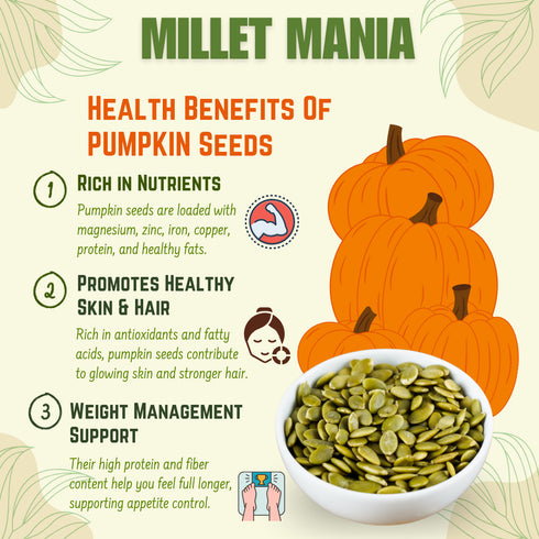 Millet Mania Pumpkin Seeds