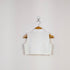 Bachpan kids wear Off-White Folk-Embroidered Dress & Waistcoat Vest Set
