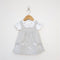 Bachpan kids wear Grey Animal Friends Pinafore & Printed Tee Set