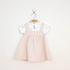 Bachpan kids wear Baby Girl 2-Piece "HAPPY" Animal Pinafore Dress Set