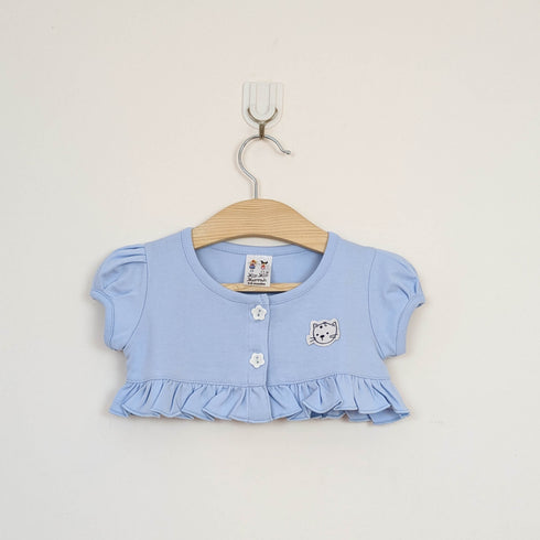 Bachpan kids wear Baby Girls Two-Piece Animal & Polka Dot Dress Set