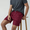 XYXX Pace Cotton Boxer Shorts Bold Burgundy