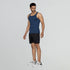 XYXX Pace Super Combed Cotton Vest Midnight Blue
