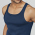 XYXX Pace Super Combed Cotton Vest Midnight Blue