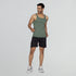 XYXX Pace Super Combed Cotton Vest Olive Green