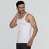 XYXX Pace Super Combed Cotton Vest Polar White