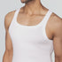 XYXX Pace Super Combed Cotton Vest Polar White