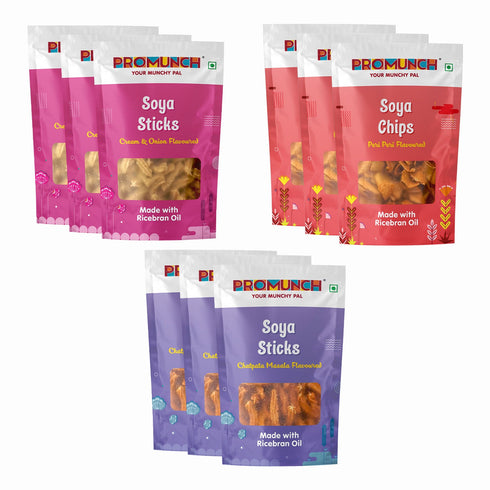 PROMUNCH Combo Pack Soya Sticks