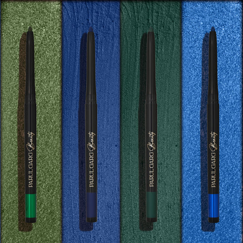 Parul Garg Beauty Vibrant Blues & Greens Kajal Pack-of-Four