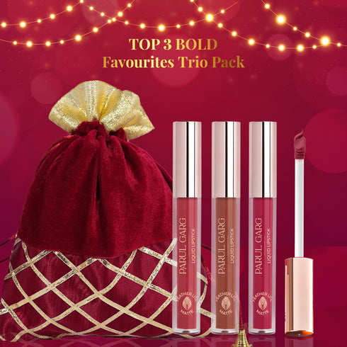 Parul Garg Beauty Parul Gargs Top 3 Bold Favourites Trio Pack