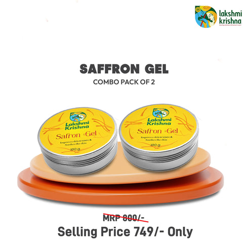 Lakshmi Krishna Naturals Saffron Gel