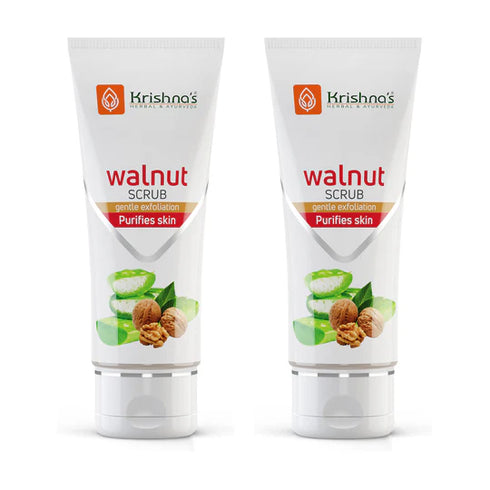 Krishna'S Herbal & Ayurveda Walnut Scrub