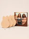 UNDERNEAT Reusable Bunny Lift Covers – Anti Sweat, Medical-Grade Adhesive, Discreet Bust Lift & Shaping - Pack of 3 - Beige