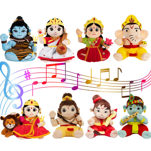 Pandas Box Mantra Chanting Baby God Idols