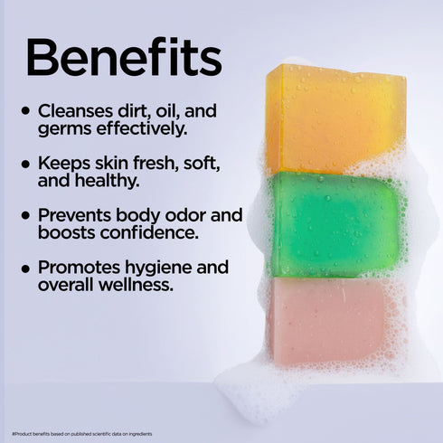 Multani Pharmaceuticals Limited Multani Naturals Paraben & Mineral Oil Free Soaps 1250 GM Natural Handmade Bathing Bar for Glowing Skin Everyday Care Suitable for All Skin Types