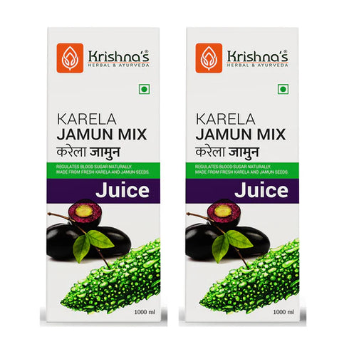 Krishna'S Herbal & Ayurveda Karela Jamun Mix Juice