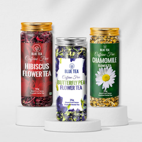 Blue Tea Flower Tea Pack